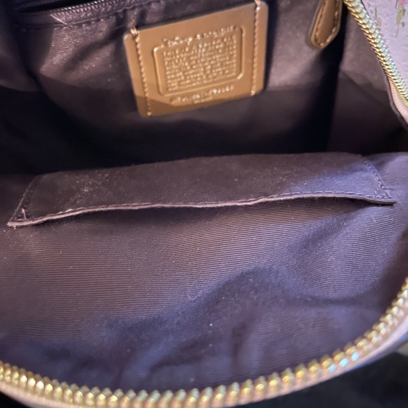 Coach Disney Minnie Mouse Pink Floral Charlie Backpack Limited Edition *BONUS - Picture 4 of 10